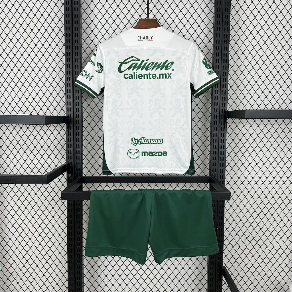 25-26 León Away Kid Kits Soccer AAAAJersey Yupoo 16-28 2