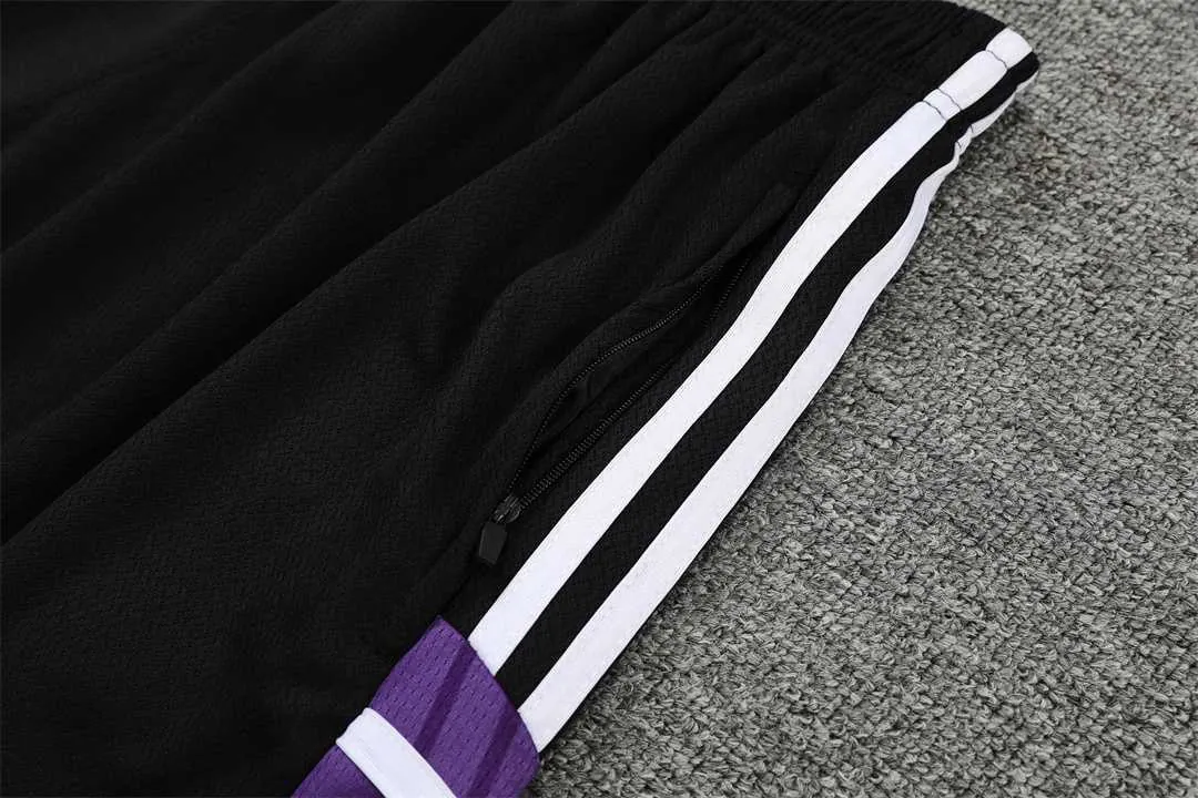 22-23 Real Madrid training suit kit Black 17