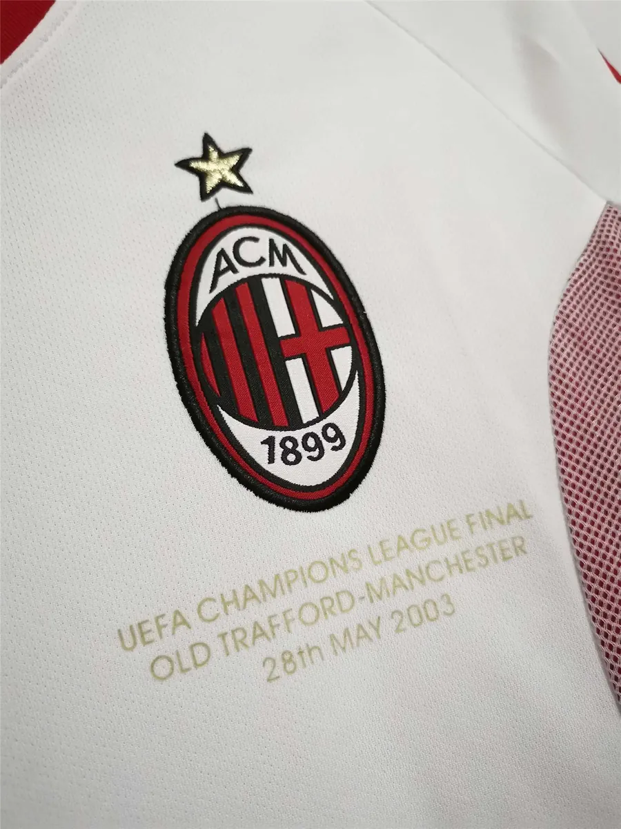 02-03 AC Milan away white 9
