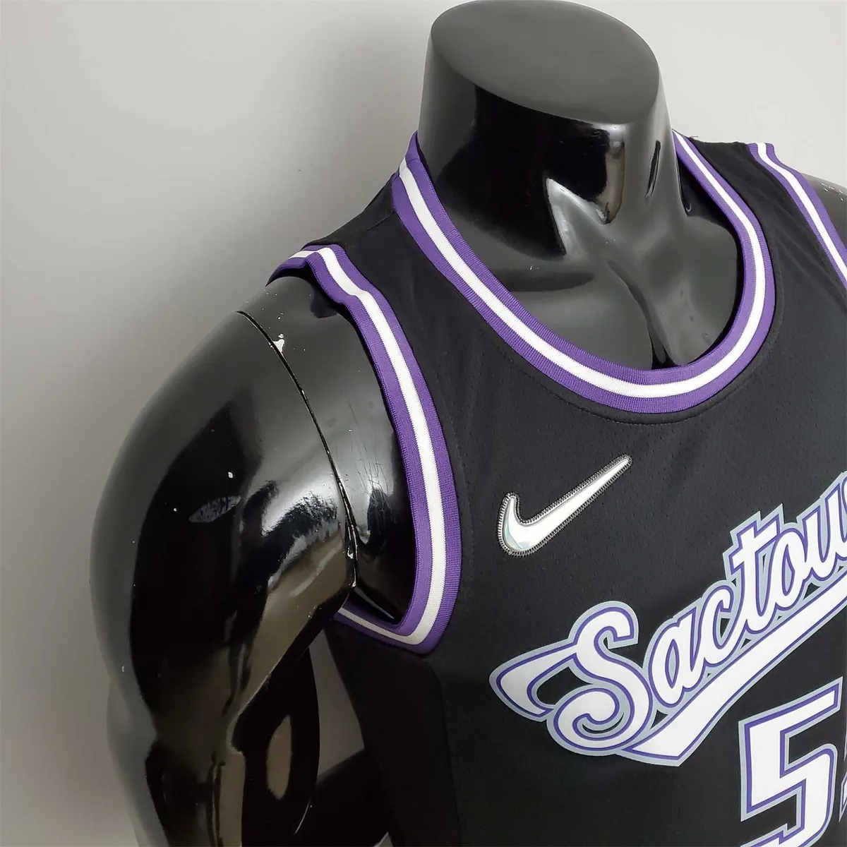 2022 Season Williams#55 Kings City Edition Black NBA Jersey 8