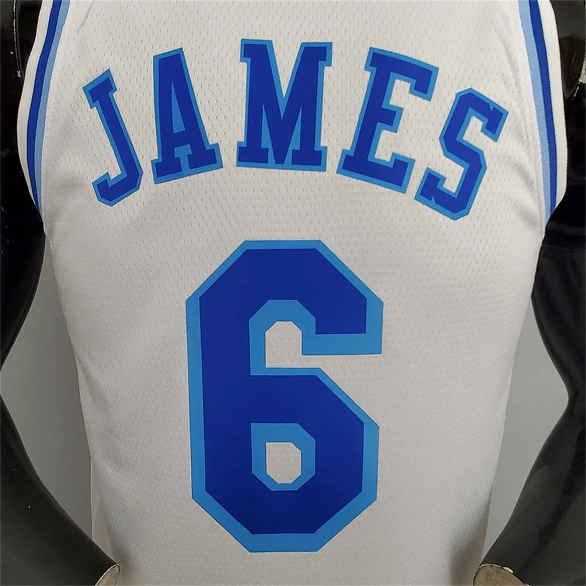 Lakers James#6 Latin Night (High Head) White 7