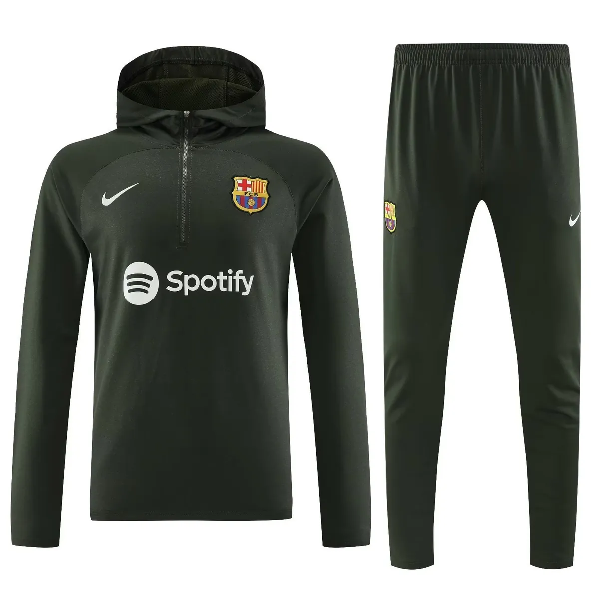 23-24 Barcelona Hoodie Long Sleeve Training Suit Yupoo 3