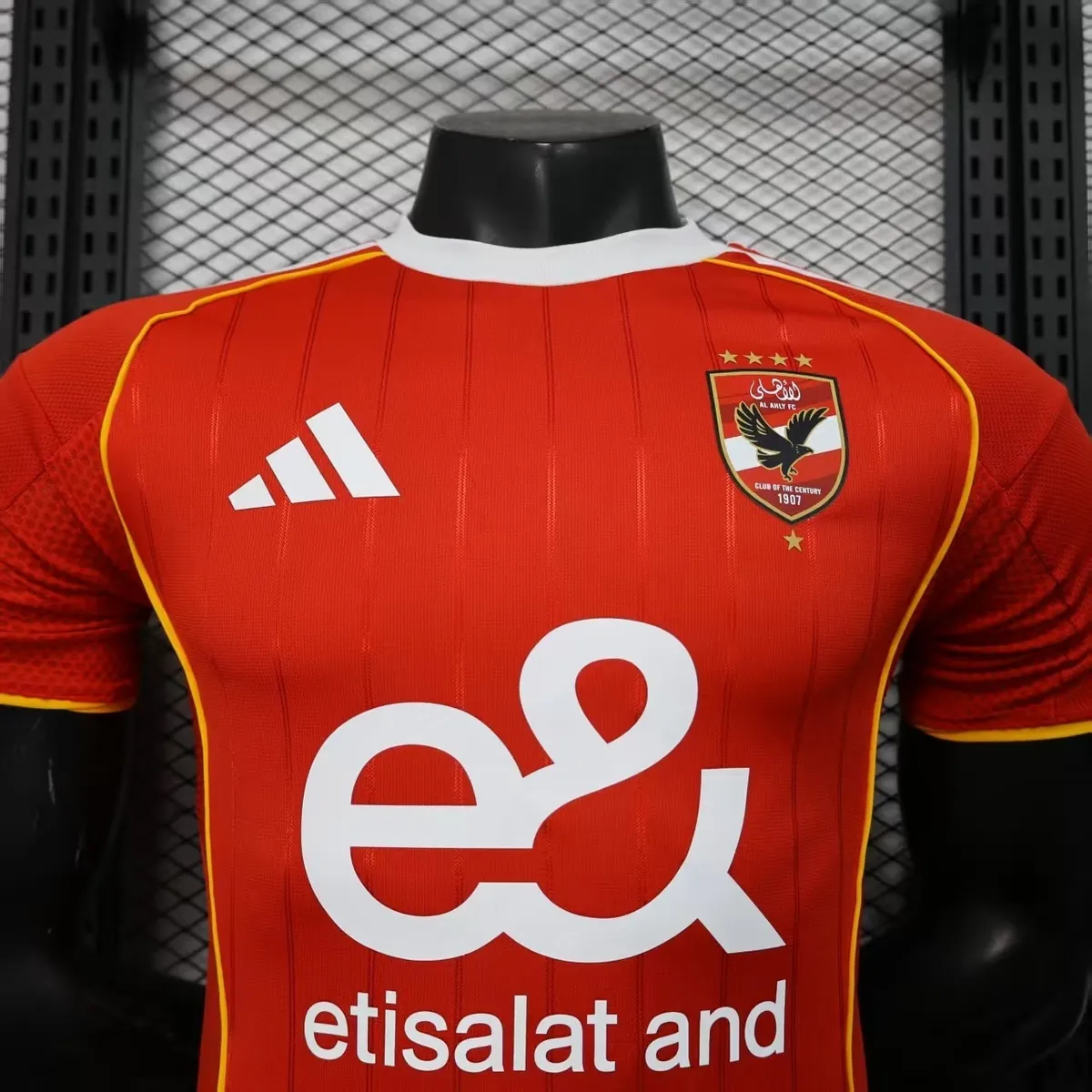 25-26 El Ahly Home Shirt Player Version Kit Football Uniforms AAAAJersey Supplier Yupoo 3