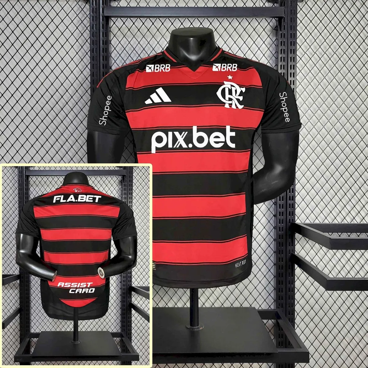 25-26 All Sponsor Flamengo Home Player Version Soccer AAAAJersey Yupoo S-4XL 1