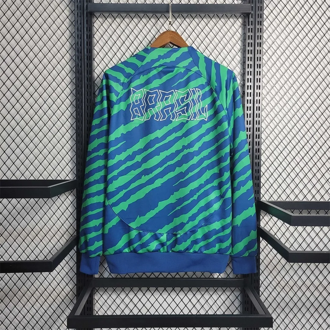 2023 Brazilian grass green training jacket 3