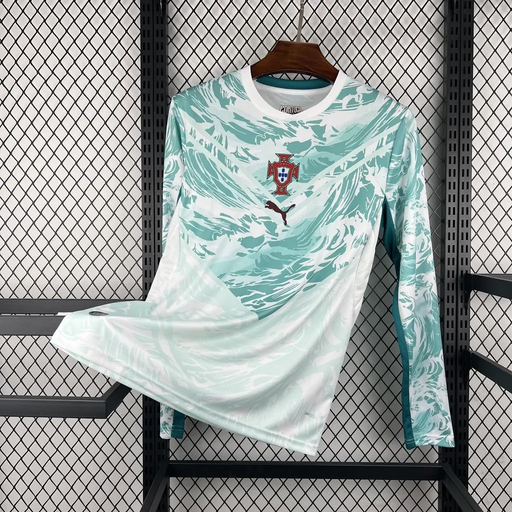 World Cup Jersey 2026 Portugal Mens Home Kit Football Long Sleeve T-Shirt AAAAJersey Supply Yupoo 2 2