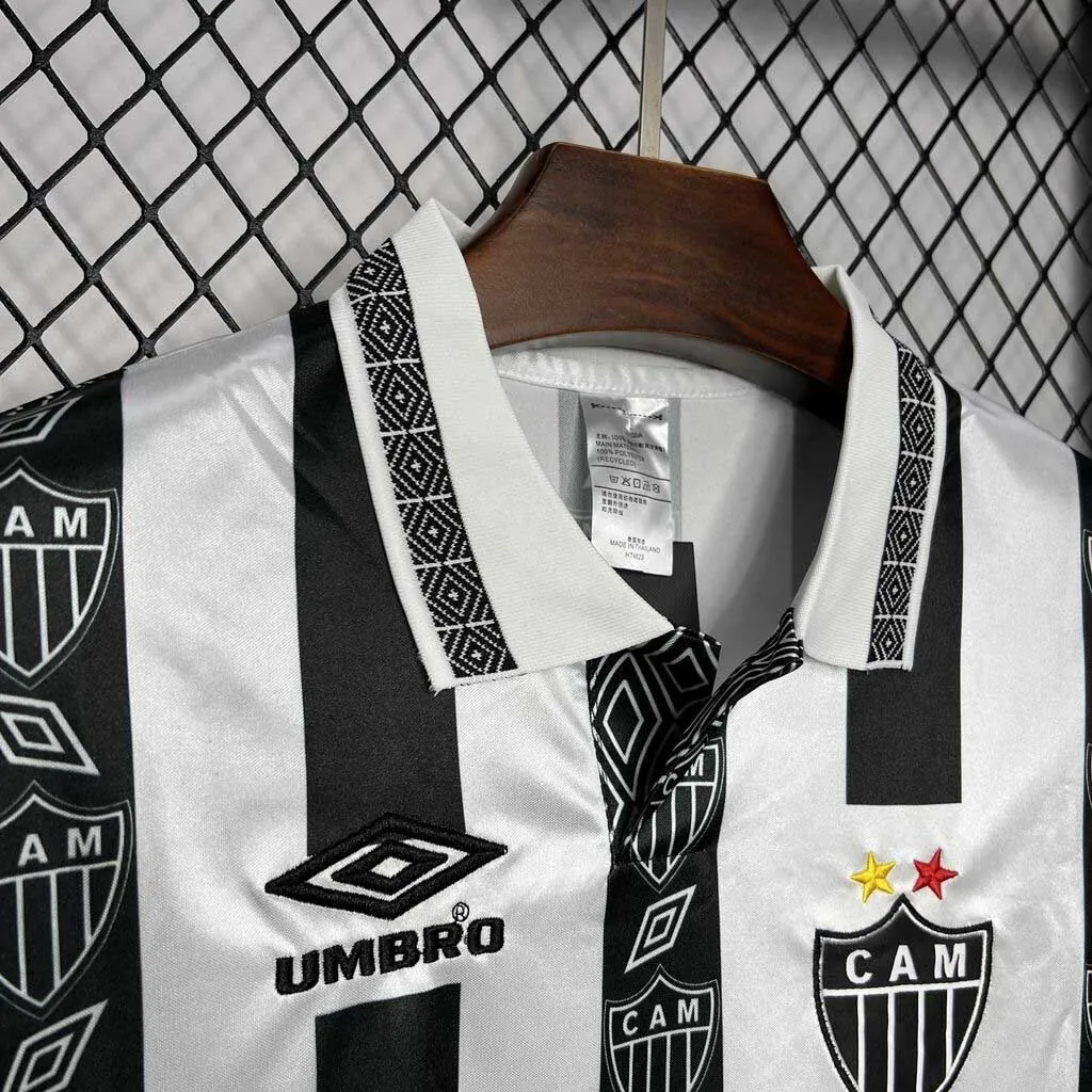 95-96 Atletico Mineiro Home Retro Kit Vintage Shirt Sport AAAAJersey Yupoo 4