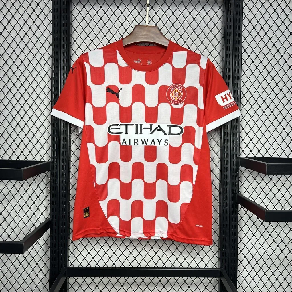 24-25 Girona Home Kit Football Apparels Sport AAAAJersey Yupoo 6