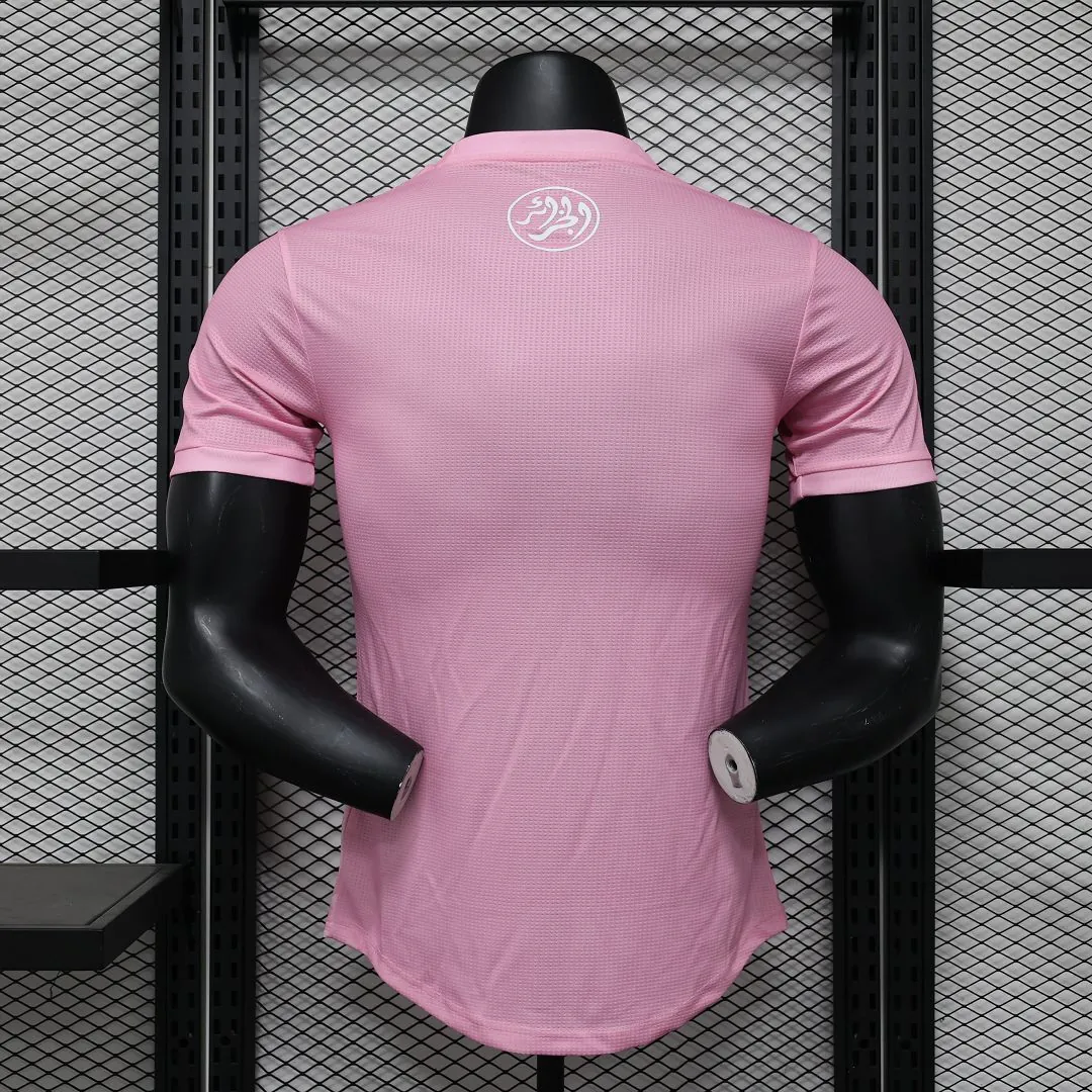 2023 Algeria Pink Player Version S-XXL Cheap Football Kit 6