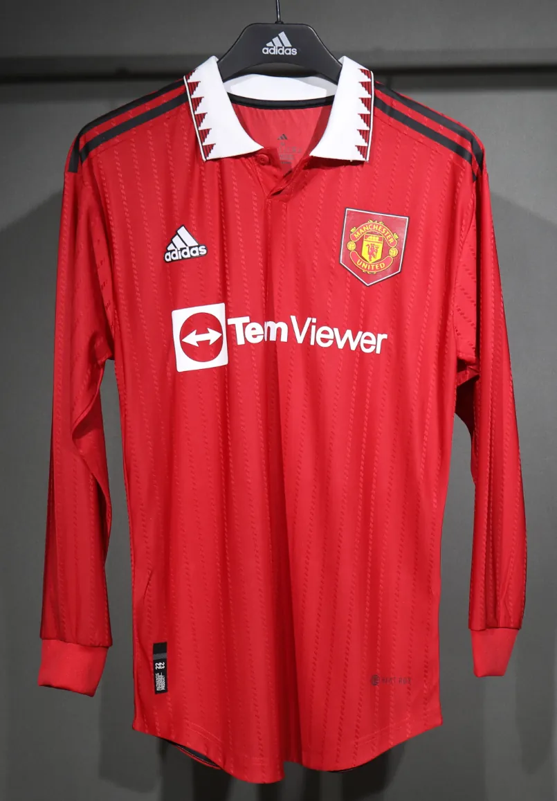 22-23 Manchester United Home Retro Kit Vintage Player Version Long Shirt AAAAJersey Dropship Yu 11