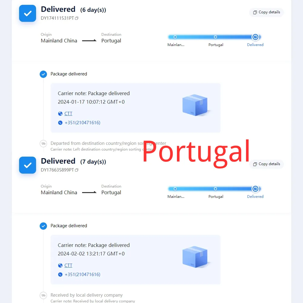 About Shipping Issues 8