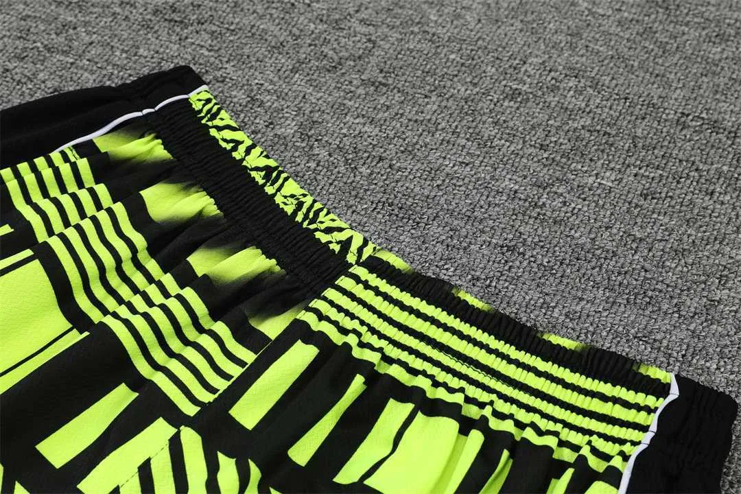22-23 Dortmund Training Suit Short Sleeve Kit Black 1
