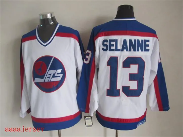 Winnipeg Jets retro ice hockey jersey M-3XL 温尼伯喷气机队复古冰球服 5