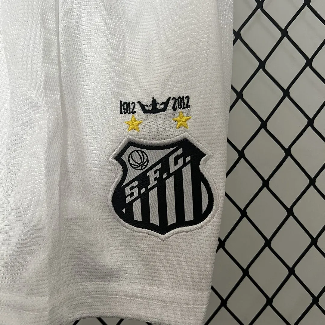 11-12 Santos Home Retro Kids Kit Size-16-28 Soccer Jersey Yupoo 7