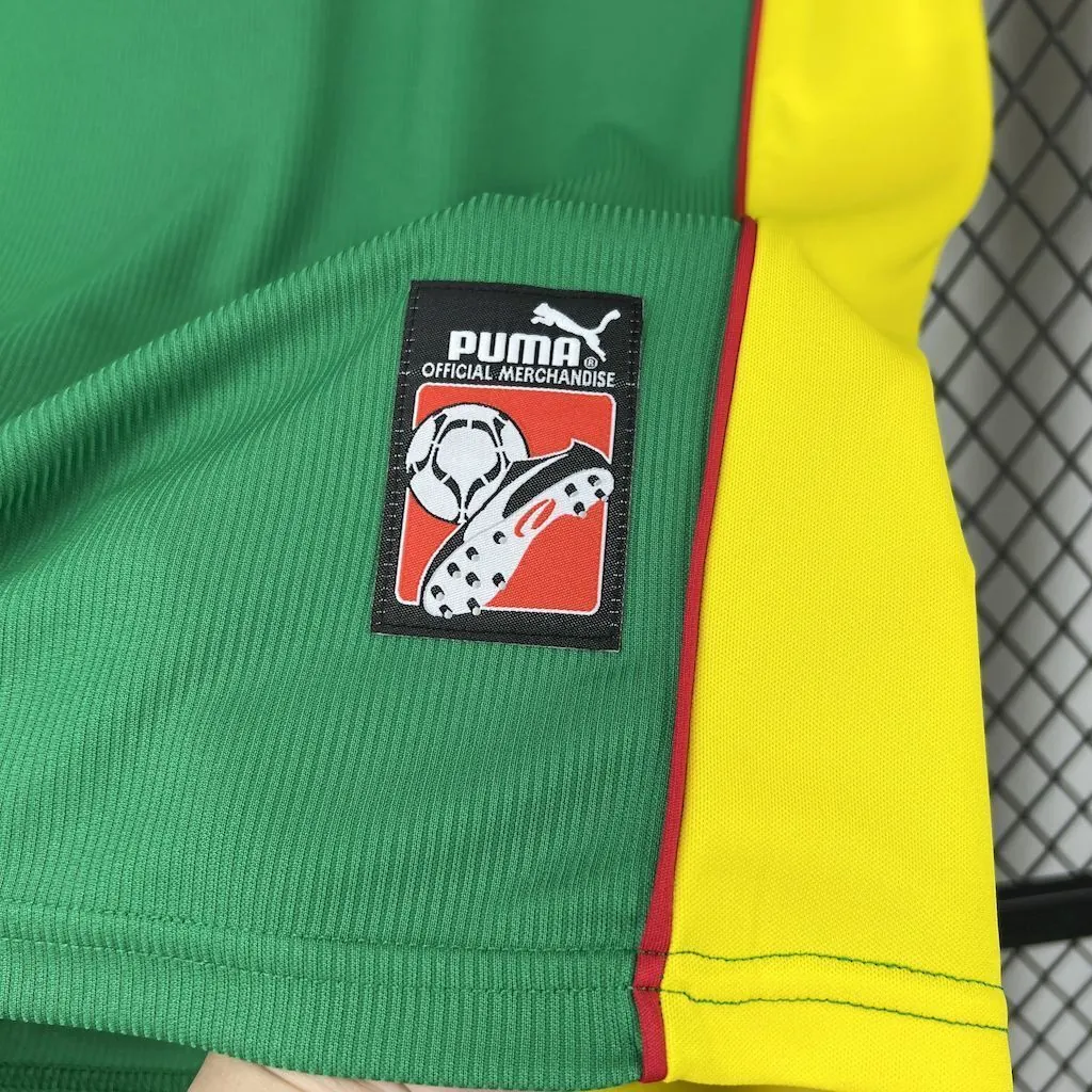 1998 Cameroon Home Retro Kit Vintage Shirt AAAAJersey Supply Yupoo 5