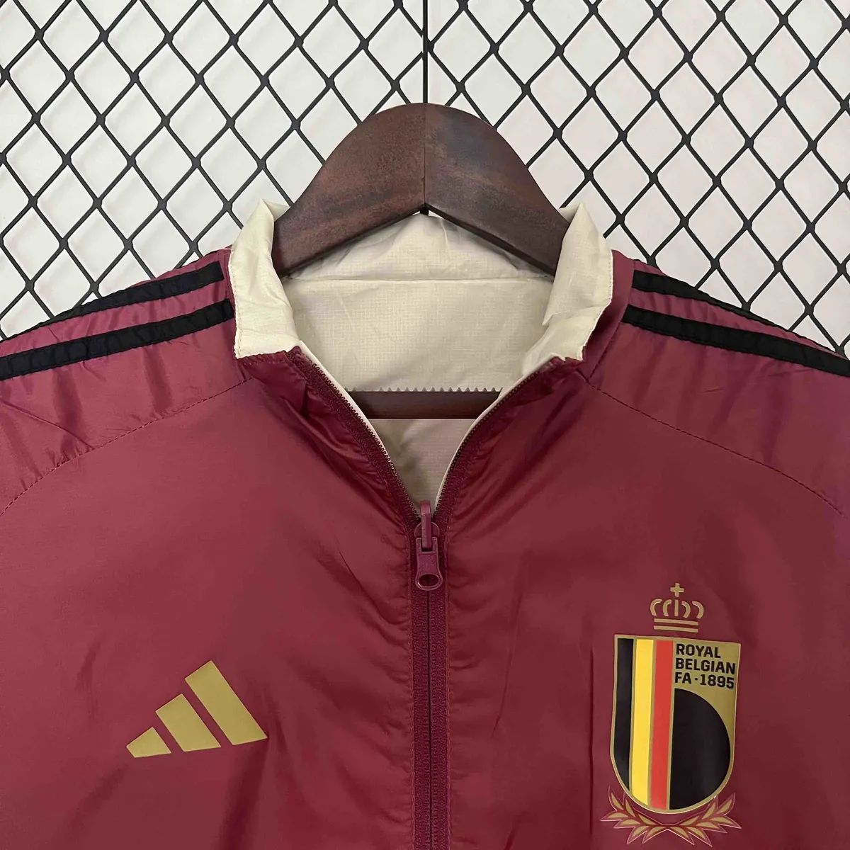 2024 Belgium Trench Coat Reversible Windbreaker Double-Sides Jacket AAAAJersey Supplier Yupoo 4