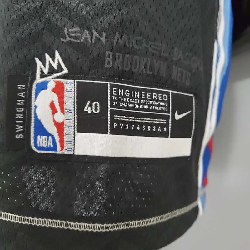 New Brooklyn Nets ALDRIDGE#21 City Edition Black 5