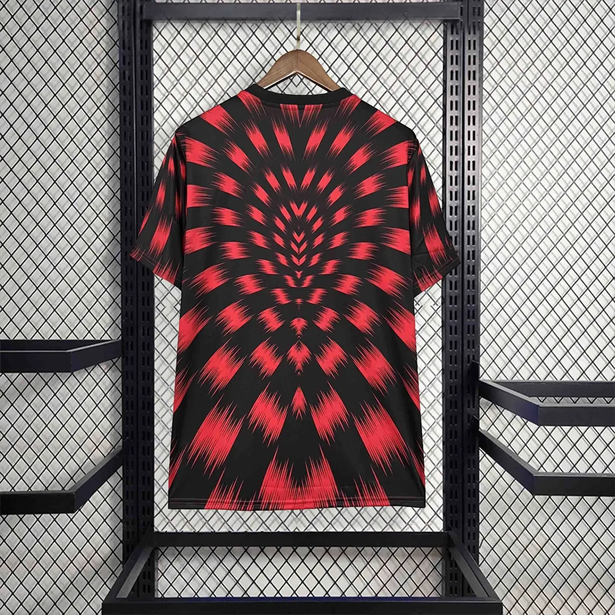 25-26 Flamengo Pre-Match Red Kit Soccer T-Shirt AAAAJersey Supplier Yupoo 4