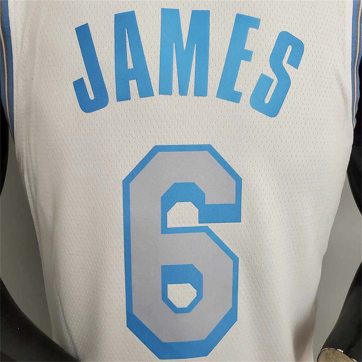 2021 James#6 Lakers Retro White 5