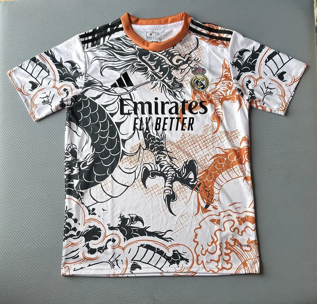 25-26 Real Madrid Dragon Special Edition Shirt Football Uniform AAAAJersey Wholesale Yupoo 5
