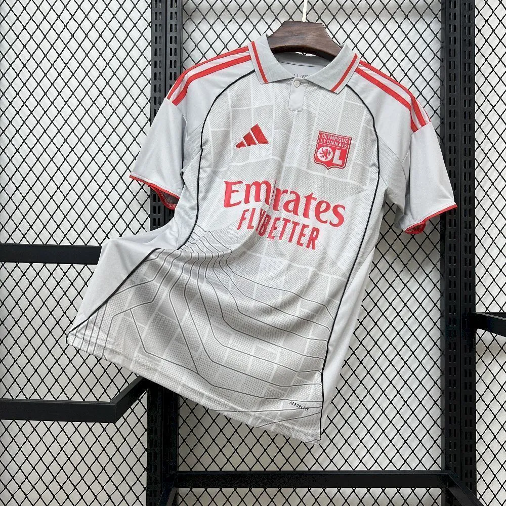 25-26 Lyons Third Away Kit Football T-Shirt AAAAJersey Wholesale Yupoo 6