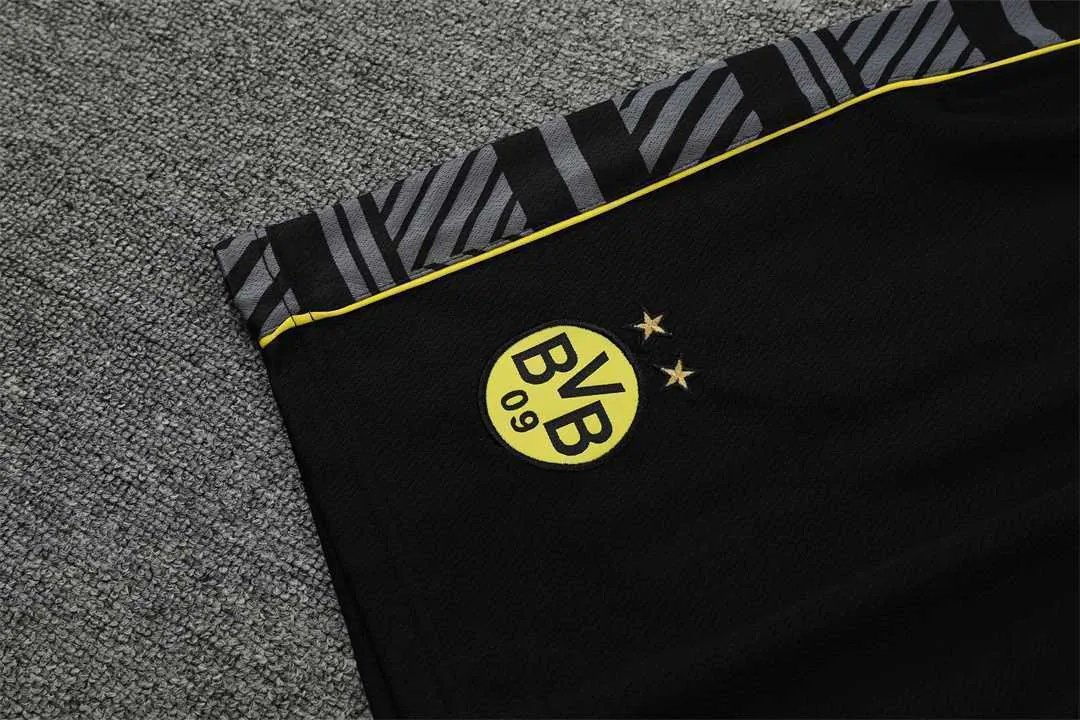 22-23 Dortmund Training Suit Short Sleeve Kit Grey 14