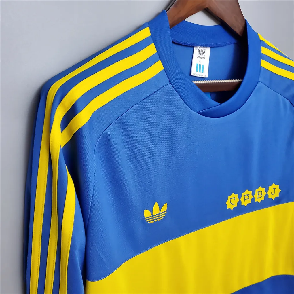 1981 Boca Juniors home long sleeve 4