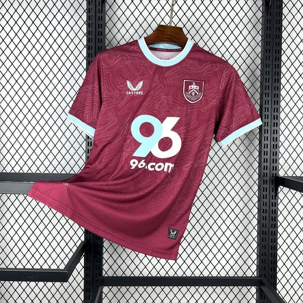 25-26 Burnley Home Kit Football Apparels AAAAJersey Wholesale Yupoo 2