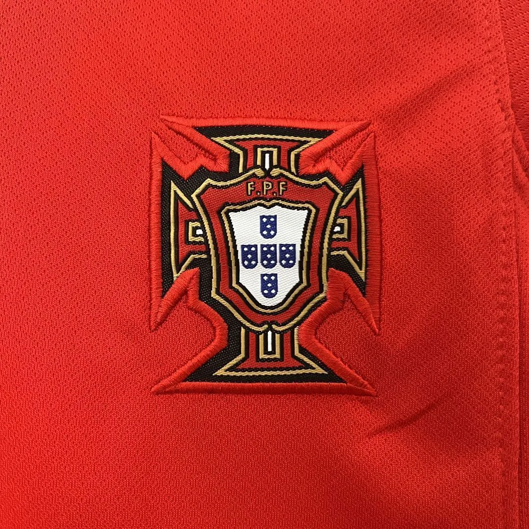 2024 Portugal Home Kids Kit Children Sets Best Jerseys Yupoo 6