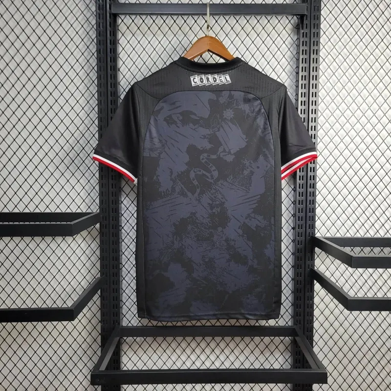 24-25 Santa Cruz Black Kit Football AAAAJersey Supplier 7