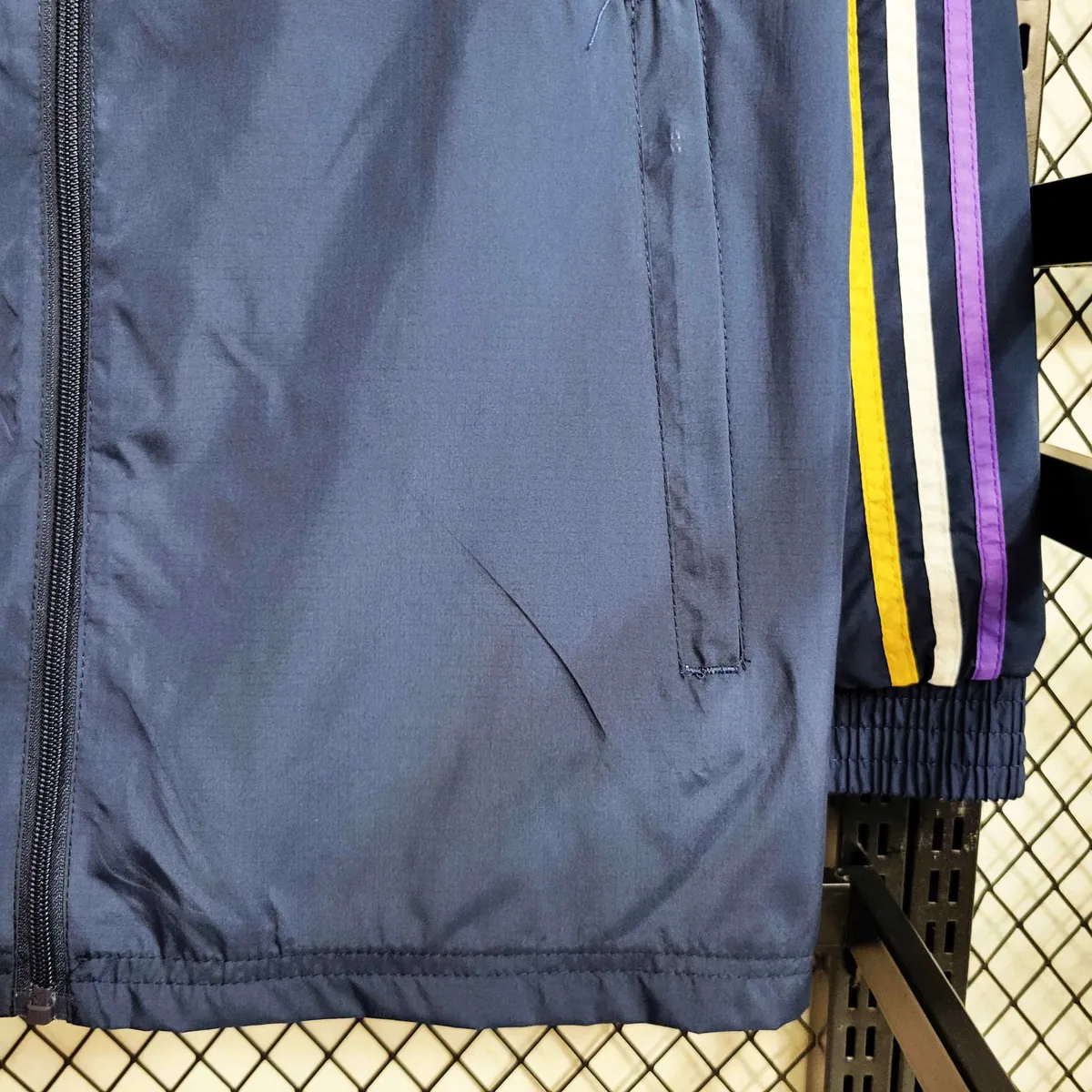 23-24 Real Madrid Navy Windbreaker New Jackets Soccer Jerseys Yupoo 1
