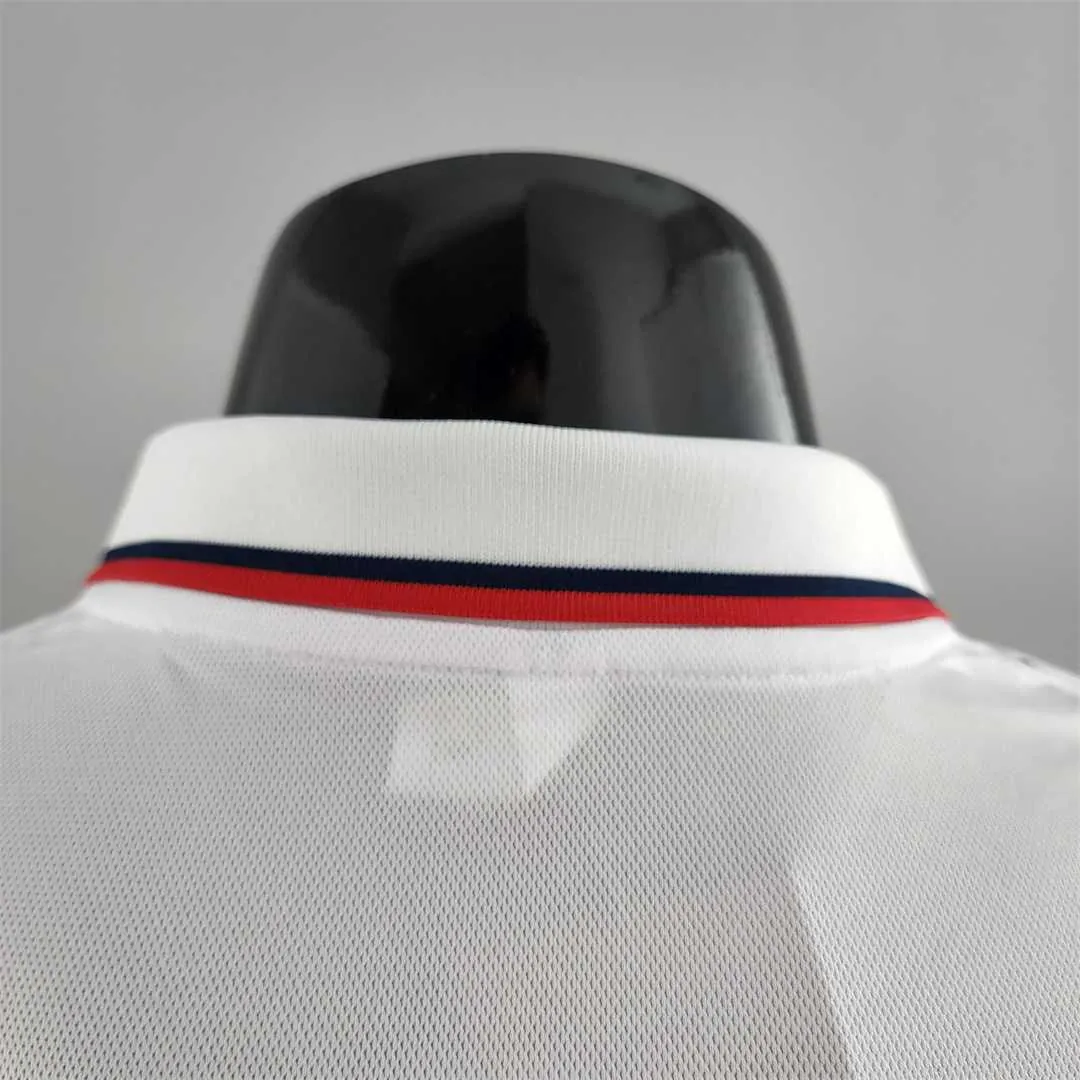 22-23 PSG Co-branded version white POLO 7