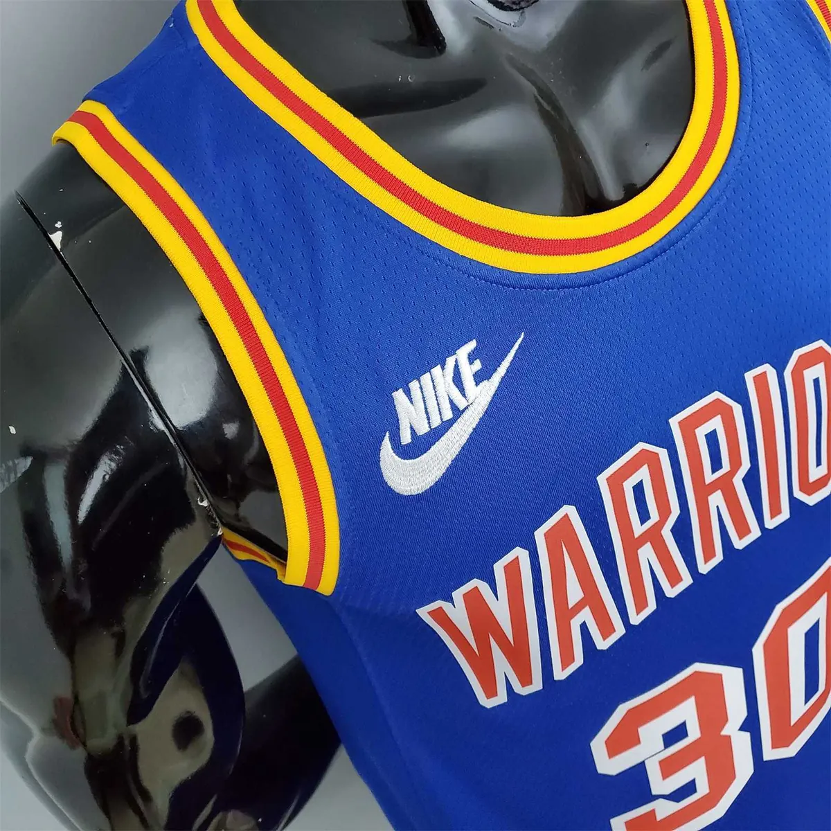 75th Anniversary Curry #30 Warriors Retro Blue 1