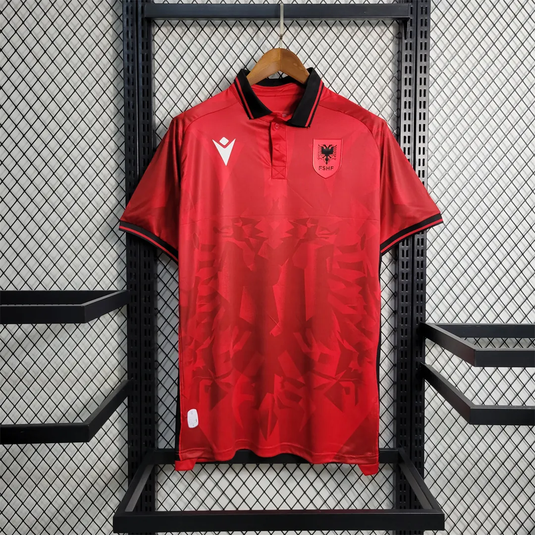 2024 Albania Home Kit UEFA Euro Shirt 8