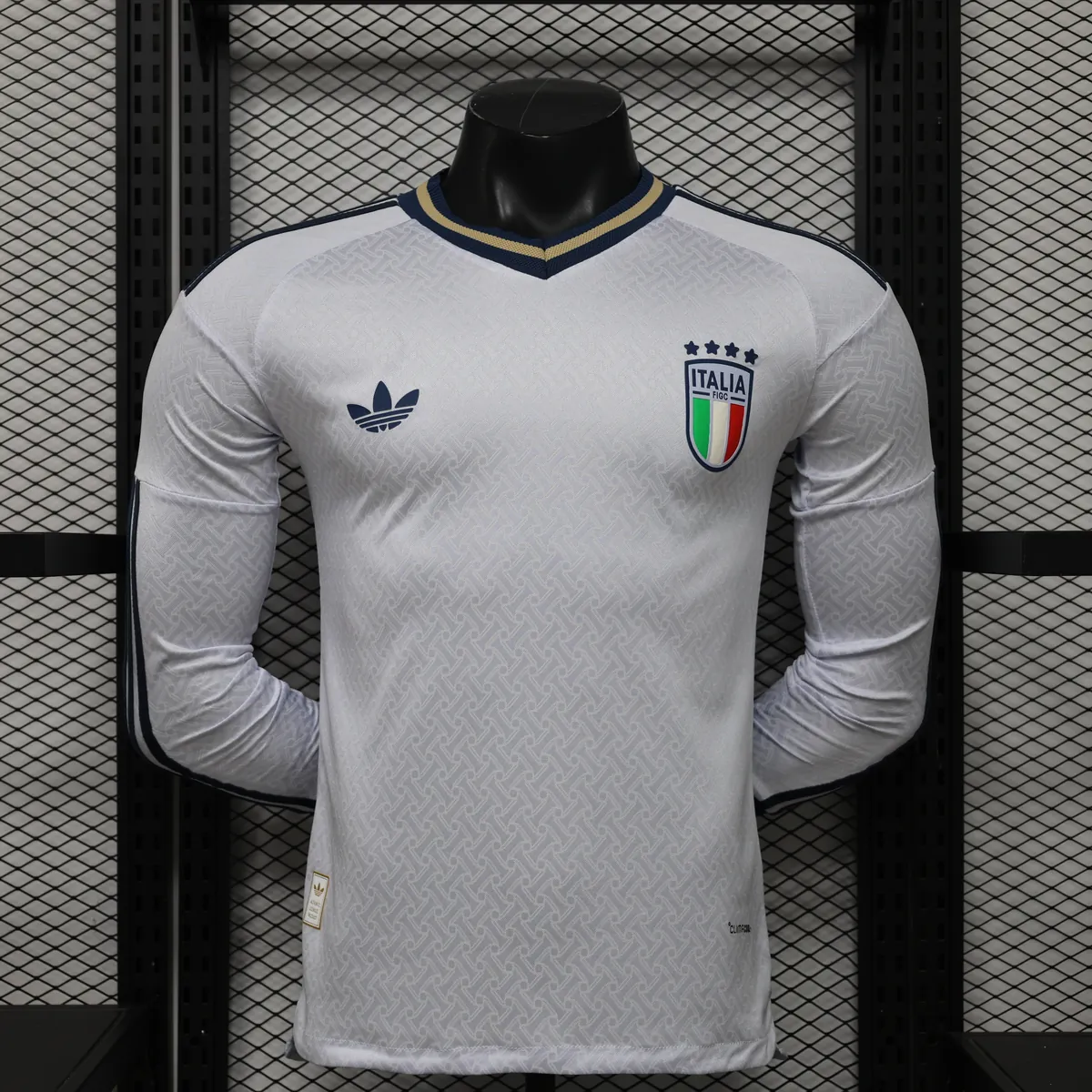 2026 Italy Away Mens Kit Football Player Version Long Sleeve Shirt AAAAJersey Supply Yupoo 9 2