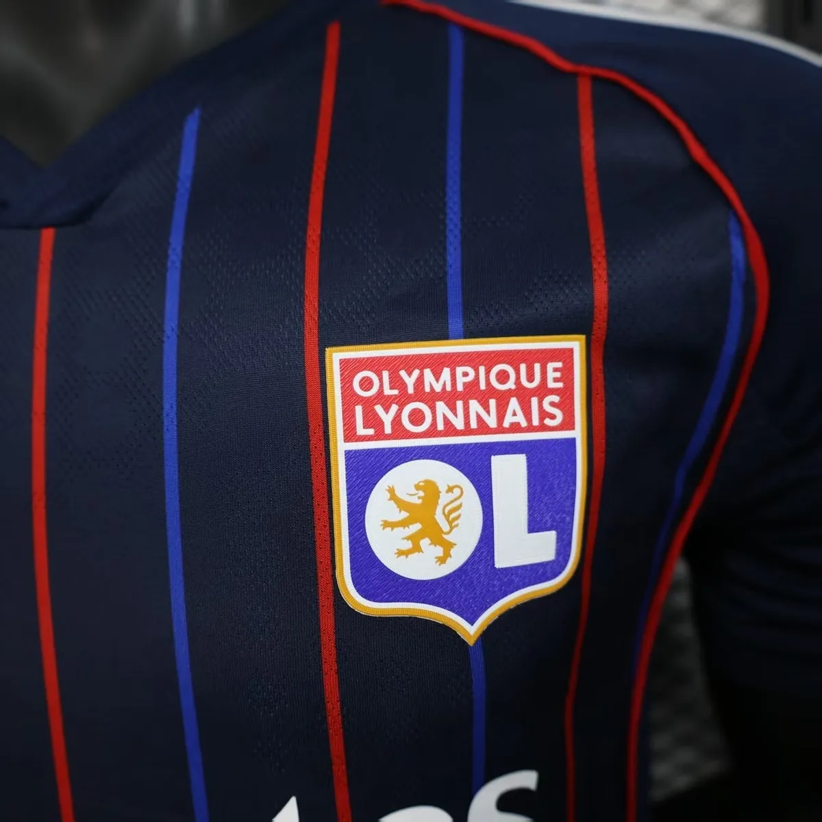 25-26 Lyon Away Kit Player Version Black Shirt Sport AAAAJersey Yupoo 3