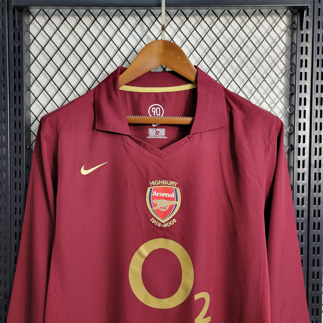 05-06 Arsenal home long sleeve 4