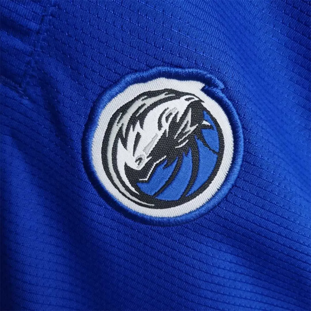 2022 Dallas Mavericks NBA US Training Shorts Blue 5