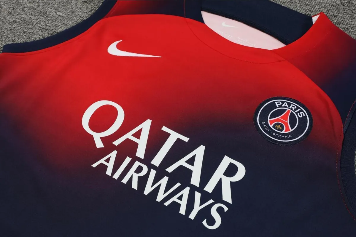 23-24 PSG Training Vest Kit S-XXL Soccer Jerseys 3