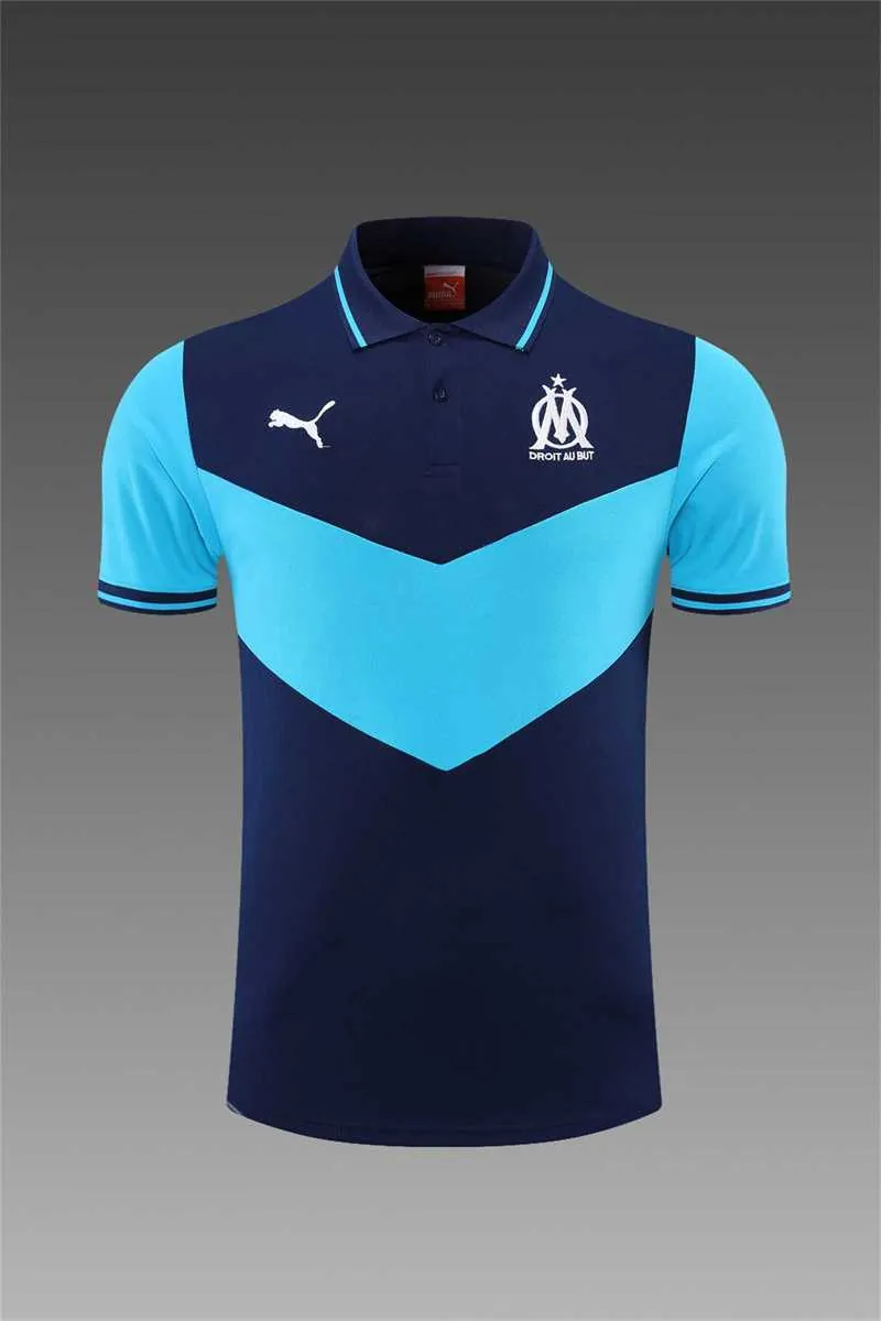 Polo Marseille deep sapphire blue 1