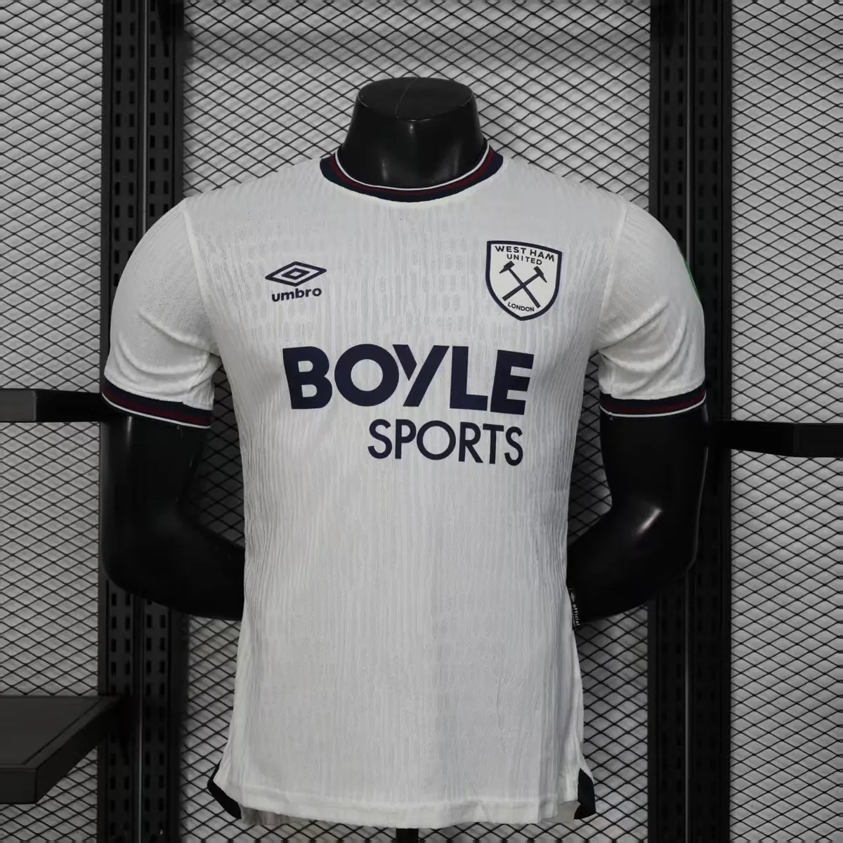 25-26 West Ham Away Kit Player Version Football Shirt Soccer AAAAJersey SupplyYupoo 8
