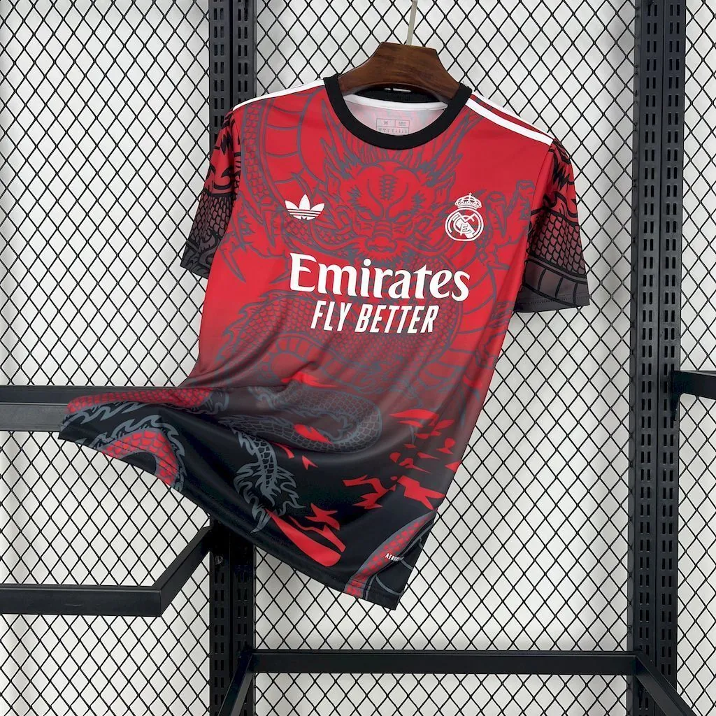 24-25 Real Madrid Red Special Edition Shirt Football Uniforms AAAAJersey Supplier Yupoo 5