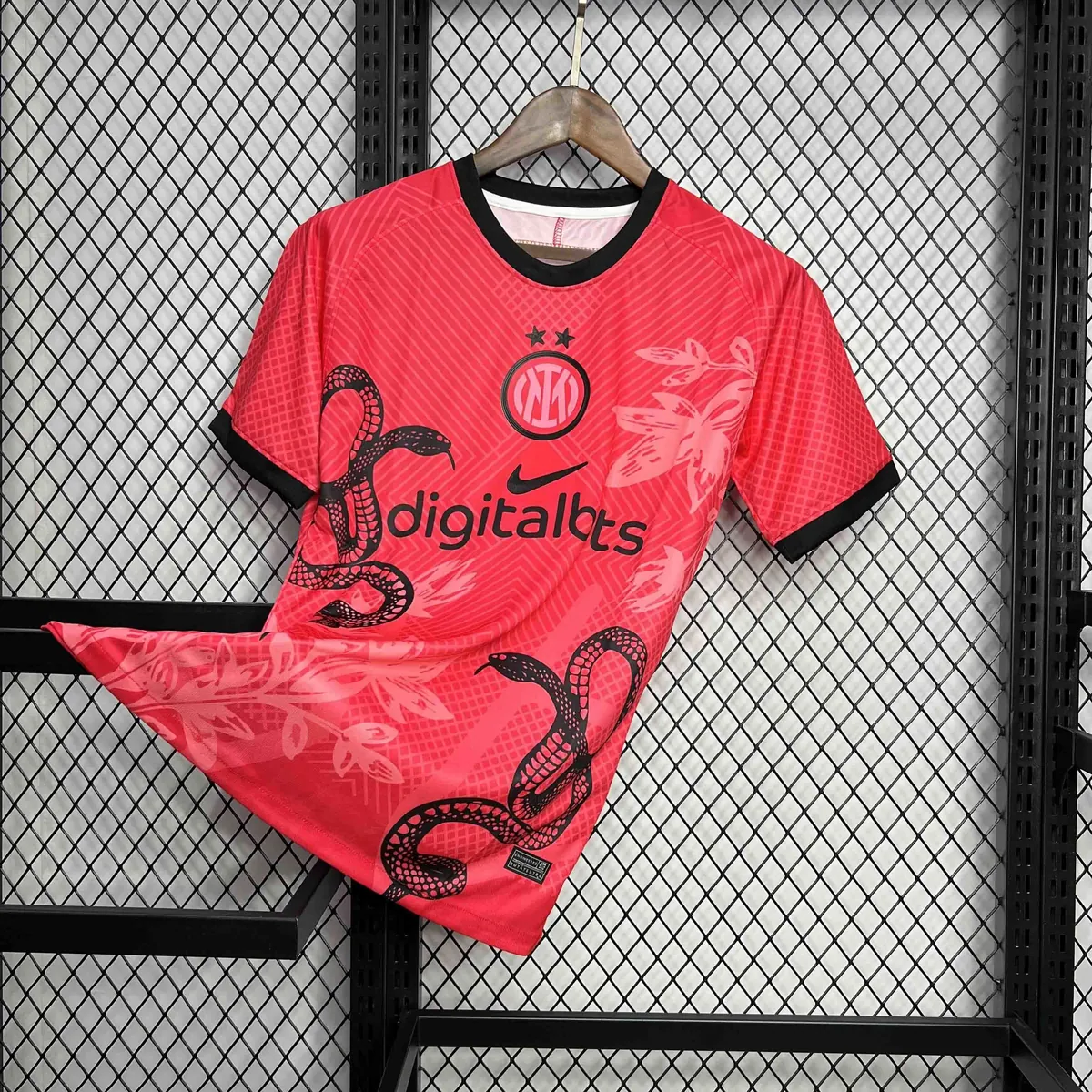 24-25 Inter Milan Snake Red Special Edition Kit Soccer Unifrom AAAAJersey Dropshiping Yupoo 1