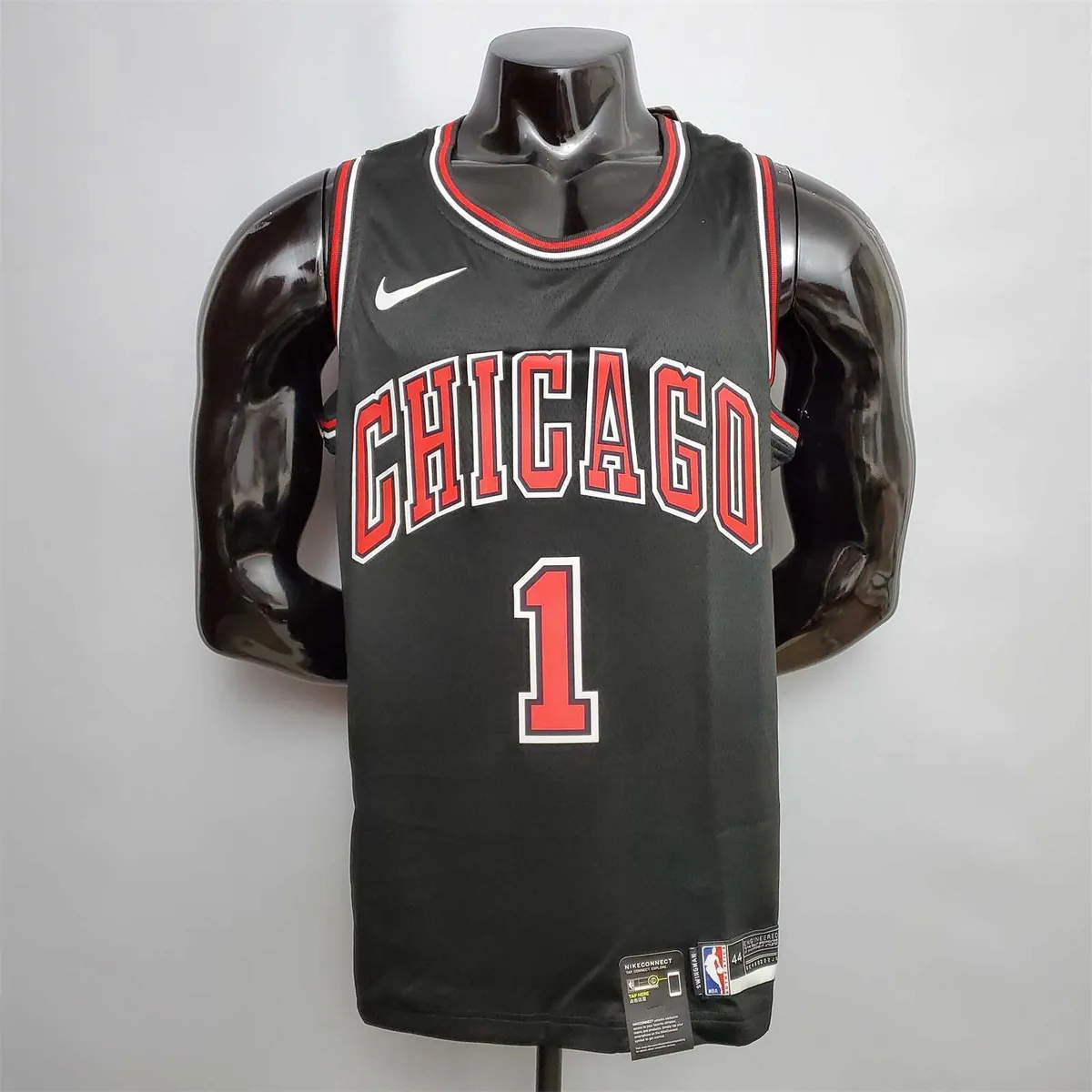 ROSE #1 Chicago Bulls black 7