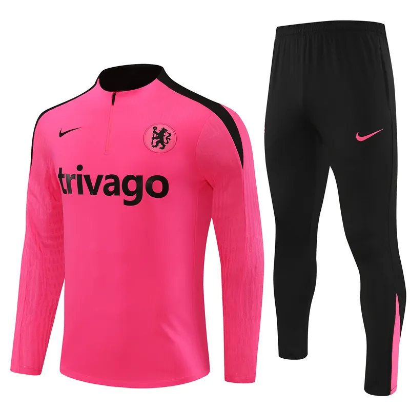 24-25 Chelsea Player Long Sleeve Training Suit Football Shirts 4