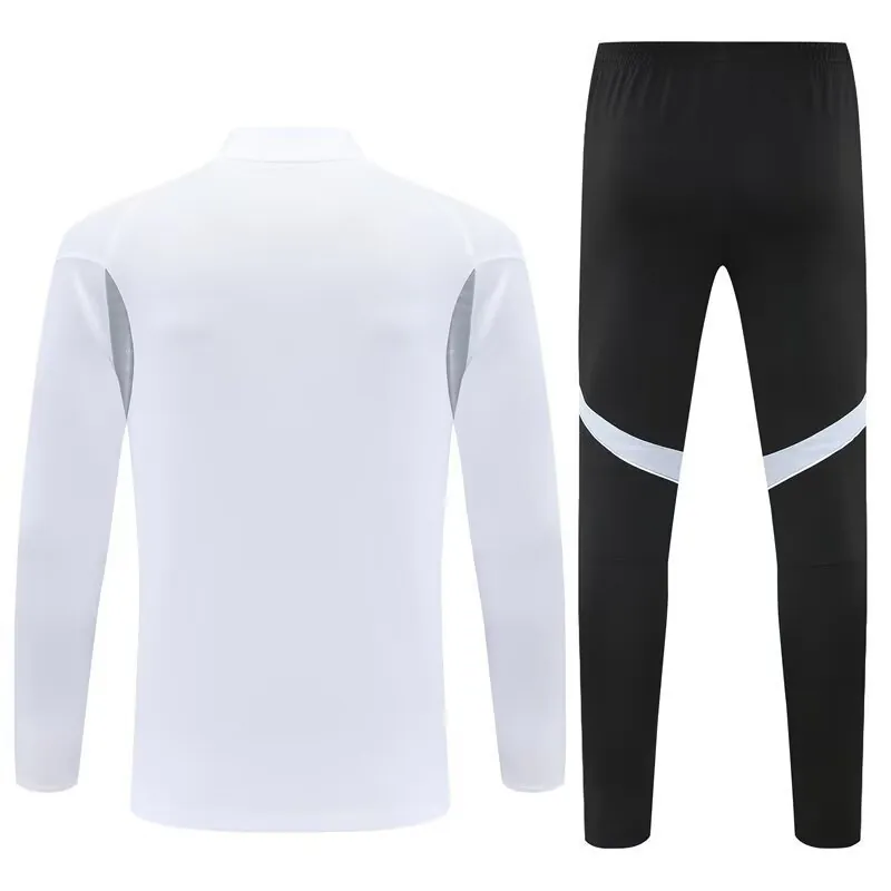 25-26 Germany White Training Kits Long Football Tracksuits 1
