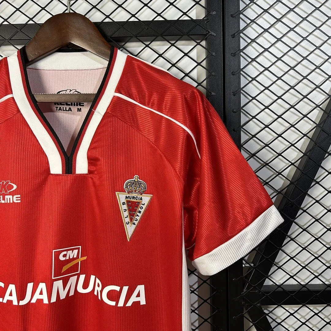 99-01 Murcia Home Retro Kit Vintage Shirt Soccer AAAAJersey Yupoo 4