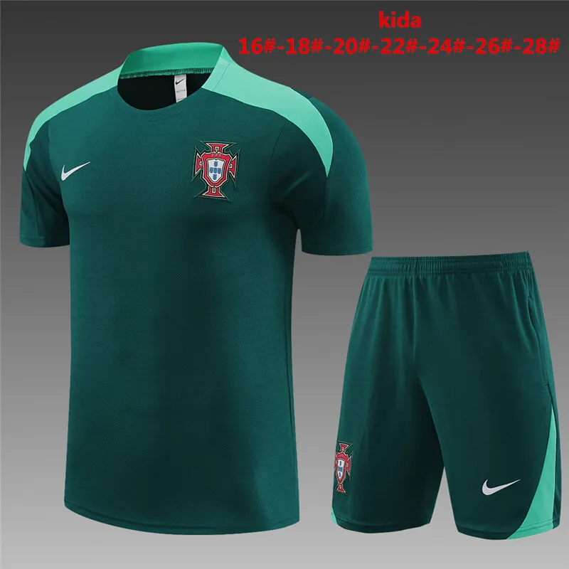 23-24 Portugal Kids Training Soccer Jerseys Yupoo 1