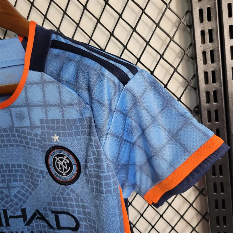 23-24 KIDS New York City Home Size 16-28 Soccer Jersey 3