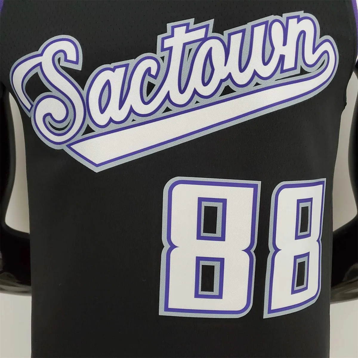 2022 Season QUETA#88 Kings City Edition Black NBA Jersey 9